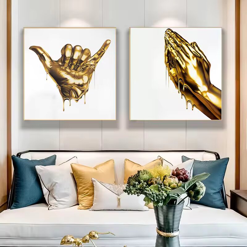 Gold Hand Art